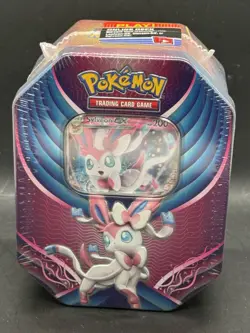Pokemon TCG Evolution Celebration Tin: SYLVEON GX Booster Packs New Sealed - Image 1