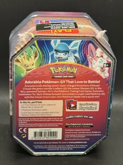 Pokemon TCG Evolution Celebration Tin: SYLVEON GX Booster Packs New Sealed - Image 2