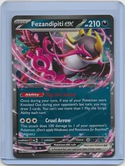 Fezandipiti Ex Pokemon World Championships 2024 Honolulu Evan Pavelski - Image 1