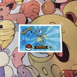 Horsea #116 - 2022 Pokemon Indigo League Sticker Set (Peru) - Image 1