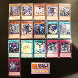 LOTTO 16 CARTE DRAGO BIANCO OCCHI BLU italiano YUGIOH rarita MISTE yu-gi-oh! - Image 1
