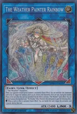The Weather Painter Rainbow - 1st Edition Spirit Warriors NM YuGiOh - Image 1