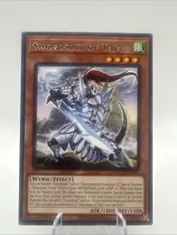 1x Swordsoul of Taia - 1st Edition NM Eng YuGiOh - Maze of the Master - Image 1