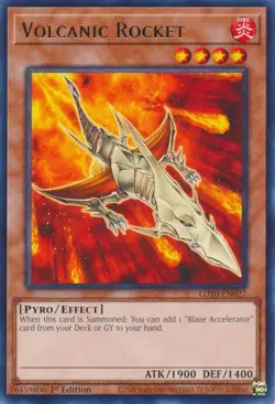 Volcanic Rocket - LD10-EN027 - Rare - NM - 1st ed - Yugioh - Image 4