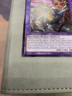 Yugioh Azamina Ilia Silvia Ultimate Rare OP28-EN003 Near Mint - Image 3