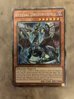 Yugioh! TCG - Bystial Druiswurm - Starlight Rare - 2025 Mega-Pack - MP25-EN044 - Image 1
