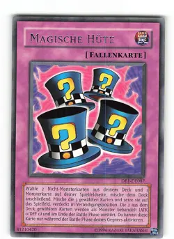 Yugioh MAGISCHE HUTE , db1-de087 Rare deutsch Near Mint - Image 1