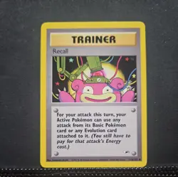 Recall 116/132 Gym Heroes Unlimited 2000 Pokemon Card Uncommon NM - Image 1