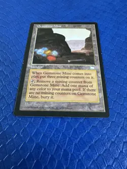 Gemstone Mine Weatherlight MTG MP Magic The Gathering - Image 2