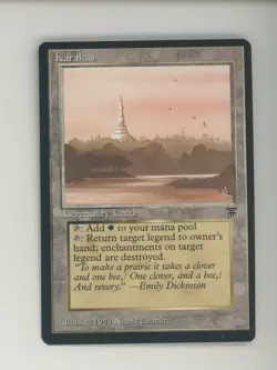 1994 MTG Magic The Gathering Legends Karakas - Image 1