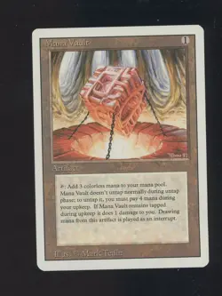 1994 MTG Magic The Gathering Revised Mana Vault - Image 1