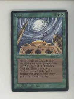 1994 MTG Magic The Gathering Arabian Nights Cyclone - Image 1