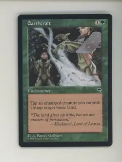 1997 MTG Magic The Gathering Tempest Earthcraft - Image 1
