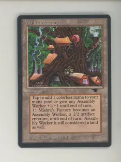 1994 MTG Magic The Gathering Antiquities Mishra's Factory - Image 1