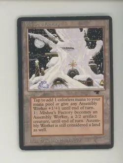 1994 MTG Magic The Gathering Antiquities Mishra's Factory - Image 1