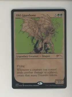 2022 MTG SLD EN Secret Lair Drop #1016 Old Gnawbone - Image 1