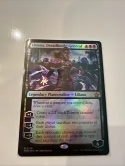 Liliana, Dreadhorde General 176 Foil Foundations NM MTG - Image 1