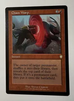 Chaos Warp (Retro Frame) #114 (NM) Brothers' War BRC Magic MTG - Image 1