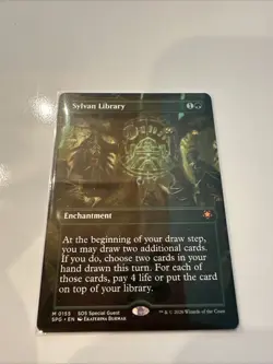 Sylvan Library (Borderless) Special Guests Regular NM MTG - Image 1