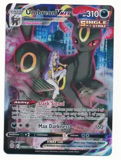 2022 POKEMON BRILLIANT STARS CHARACTER RARE #TG23 UMBREON VMAX MINT - Image 1