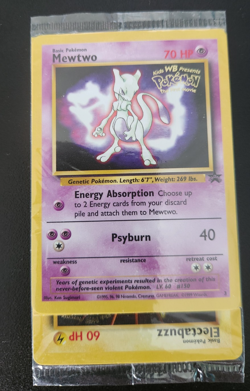 RARE!!! 4 error WB 1999 Catch Mew Movie Black Star Promo card. MUST SEE - Image 3
