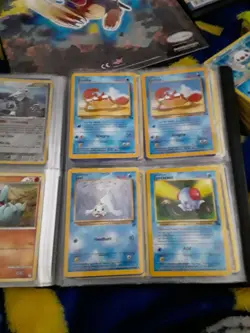 big pokemon card collection lot with five folders with some rares - Image 5