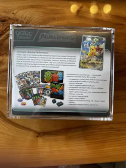 POKEMON CENTER SCARLET VIOLET PALDEA EVOLVED ETB ELITE TRAINER BOX SEALED W CASE - Image 2