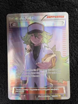Pokemon N Supporter Full Art Holo Promo 105A/124 Alternate Art 2017 - Image 1