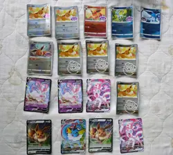 2025 Pokemon TCG S-Chinese Eevee Gem Pack Lot 17 sheets IP45 - Image 1