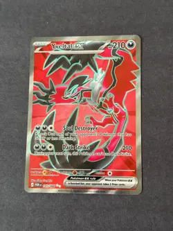 TCG Pokemon Yveltal Ex Ultra Rare Holo 105/88 Perfect Order - Image 1