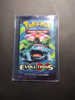 Pokemon TCG 2016 XY Evolutions Venusaur Art Booster Pack Sealed - Image 1