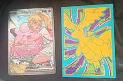 Pokemon TCG Lillie's Clefairy EX Holo Full Art Card - Image 4