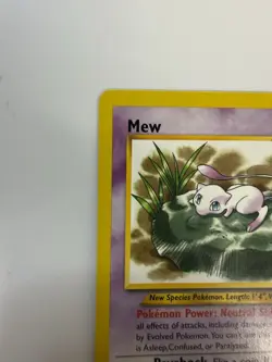 2000 Pokemon Mew 47/53 Wotc Promo Regular Movie Trading Card Game TCG Vintage - Image 2