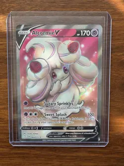 Alcremie V (Full Art) 064/072 Ultra Rare Shining Fates Pokemon TCG NM - Image 1