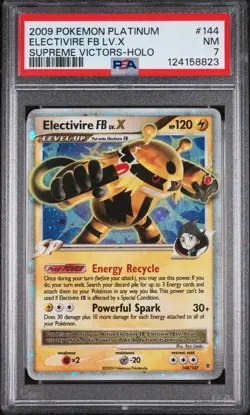 2009 POKEMON SUPREME VICTORS ELECTIVIRE FB LV.X #144 ULTRA PSA 7 NM #124158823 - Image 1