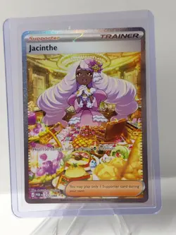 Pokemon TCG Jacinthe 122/088 SIR Perfect Order Trainer Card - Image 1