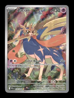 ZACIAN 100/094 ILLUSTRATION RARE PHANTASMAL FLAMES POKEMON HOLO NM/M - Image 1