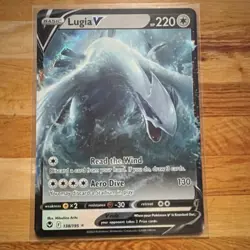 Pokemon Lugia V Swsh12: Silver Tempest Ultra Rare Holo 138/195 220 HP Aero Dive - Image 1