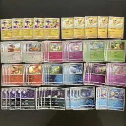 90*Lot Pokemon Gem Pack Vol.2 Master Ball holo Sylveon/Umbreon/Leafeon #5 HV19 - Image 1