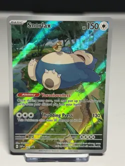 Snorlax SVP 051 Pokemon Scarlet and Violet Promo NM - Image 1