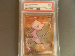 Mew ex Pokemon 205/165 Sv: Scarlet & Violet 151 Holo PSA 9 - Image 1