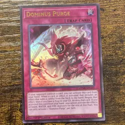 🔥Yu-Gi-Oh! Dominus Purge MZMU-EN125 1st Edition Ultra Rare🔥 - Image 1