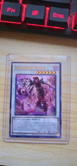 Yu-Gi-Oh / Rage Rose Witch / NM / Ultra Rare - Image 1