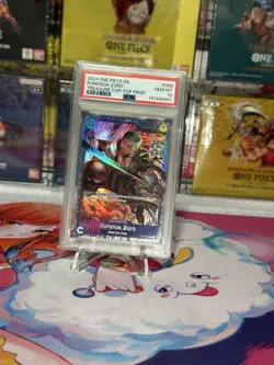 Roronoa Zoro One Piece 2024 Treasure Cup Top Prize Promo English #008 PSA 10 - Image 3