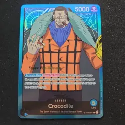 Crocodile ST03-001 Super Pre-Release One Piece TCG LEADER English NM Very RARE - Image 1