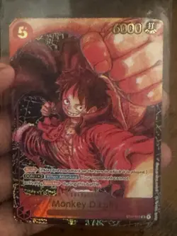 One Piece Monkey.D.Luffy #ST01-012 Alt Art Awakening of New Era OP-05 English SR - Image 5