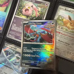 Roaring Moon 065/131 Master Ball Holo Prismatic Evolutions - Pokemon Card TCG - Image 1