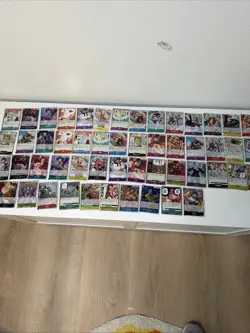 One Piece TCG 50 Card Lot All Rare R Cards Mixed Lot NM+ Bulk (Lot 101) - Image 1
