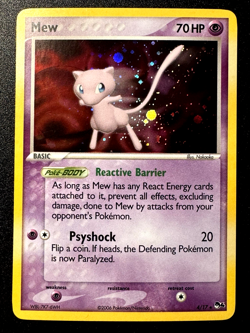 Mew 4/17 POP Series 4 Promo Pokemon Card Holo Foil Rare Near Mint - Image 1