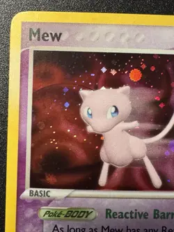 Mew 4/17 POP Series 4 Promo Pokemon Card Holo Foil Rare Near Mint - Image 3